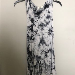 tie-dye tunic tank top